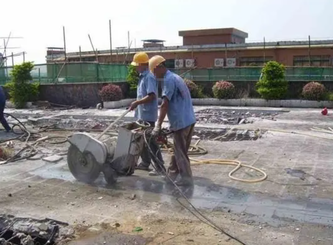 杭州杭州马路开槽切沟价格